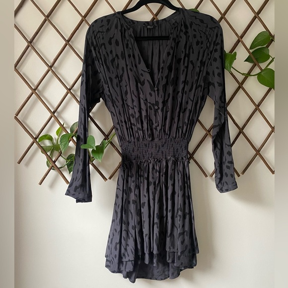 Rails Jasmine Dress Spotted Slate XS - Picture 2 of 5